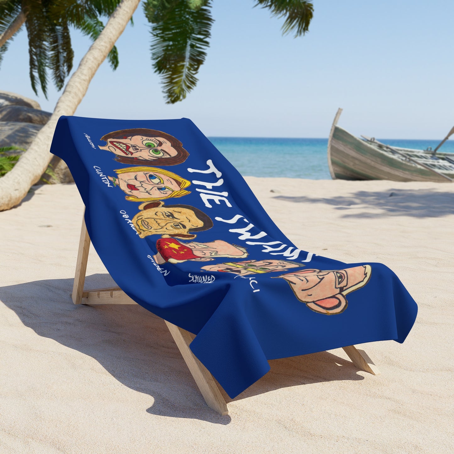 THE SWAMP:  X-tra Large Beach Towel (36"x72") - FREE SHIPPING