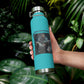 ..LADY LIBERTY DOWN:  22oz Copper Vacuum Insulated Patriotic Military Water Bottle - FREE SHIPPING