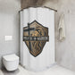 PRAYER WARRIOR:  100% Polyester Christian Shower Curtain - FREE SHIPPING