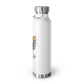 ..WE THE PEOPLE vs THE SWAMP:  22oz Copper Vacuum Insulated Patriotic Water Bottle - FREE SHIPPING