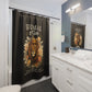 WOMAN OF FAITH:  100% Polyester Christian Shower Curtain - FREE SHIPPING