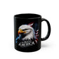GOD BLESS AMERICA Patriotic Ceramic Coffee Mug (11oz, 15oz) - FREE SHIPPING