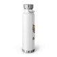 ..WE THE PEOPLE vs THE SWAMP:  22oz Copper Vacuum Insulated Patriotic Water Bottle - FREE SHIPPING