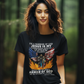 ARMOR OF GOD Semi-Fitted Christian T-Shirt (S-3XL):  Women's Gildan 5000L
