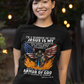 ARMOR OF GOD Fitted Patriotic Christian T-Shirt (S-2XL):  Women's Bella+Canvas 6004 - FREE SHIPPING