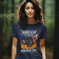 ARMOR OF GOD Semi-Fitted Christian T-Shirt (S-3XL):  Women's Gildan 5000L
