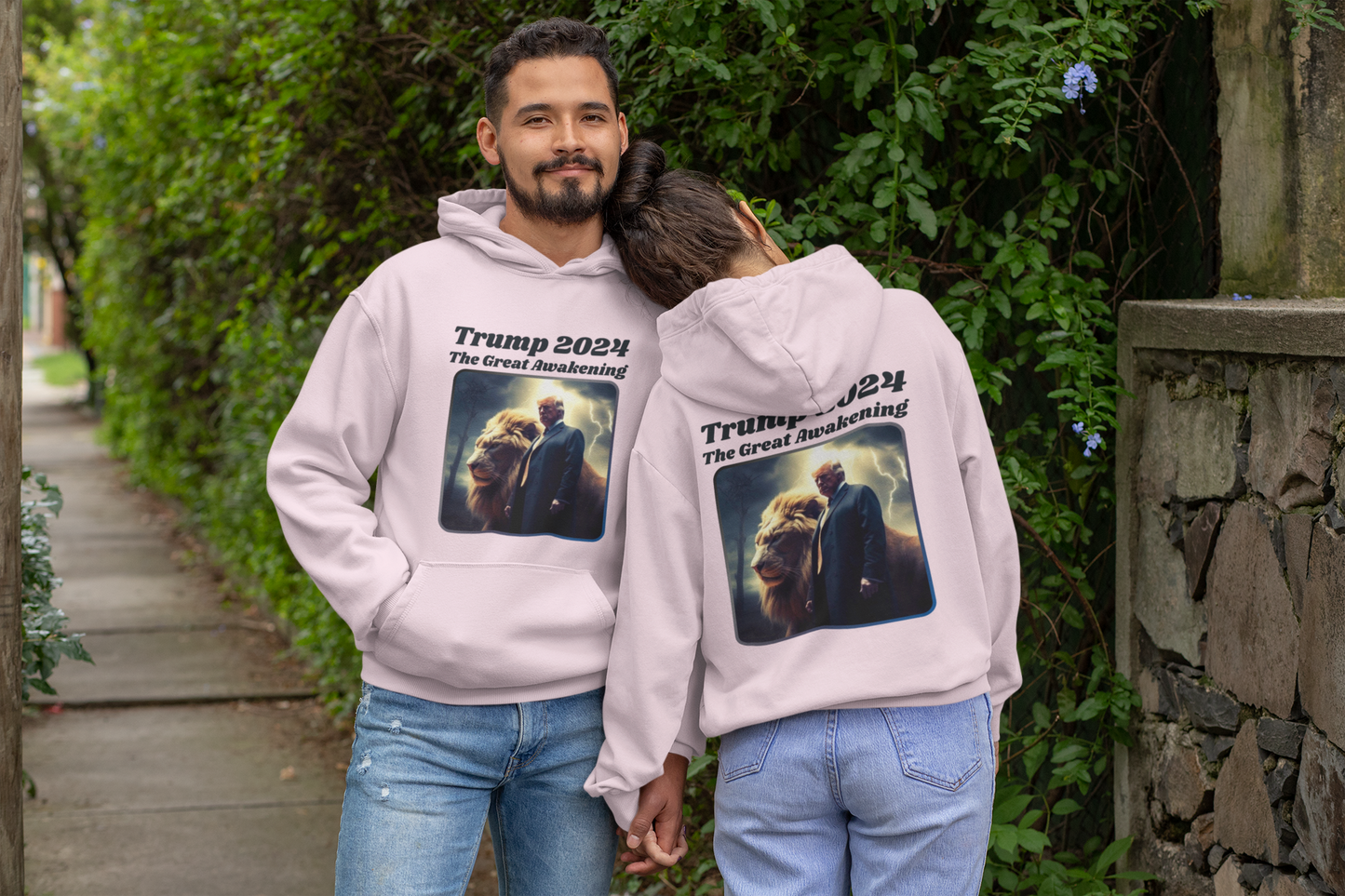 THE GREAT AWAKENING Heavy Weight Patriotic Hoodie (S-5XL):  Men's & Women's Gildan 18500 - FREE SHIPPING