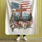 BLESSED IS THE NATION Light Weight Patriotic Christian Velveteen Plush Blanket (3 sizes available) - FREE SHIPPING