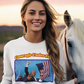 COURAGE UNDER FIRE Trump Assassination Heavy Weight Patriotic Long Sleeve T-Shirt (S-2XL):  Women's Gildan 2400 - FREE SHIPPING