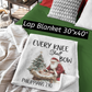 EVERY KNEE Shall BOW Light Weight Christmas Velveteen Plush Blanket (3 sizes available)