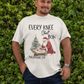 EVERY KNEE SHALL BOW Plus Size Heavy Weight Christmas T-Shirt (S-5XL):  Men's Hanes Beefy-T® - FREE SHIPPING