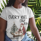 EVERY KNEE SHALL BOW Semi-Fitted Christmas T-Shirt (S-3XL):  Women's Gildan 5000L - FREE SHIPPING