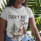 EVERY KNEE SHALL BOW Semi-Fitted Christmas T-Shirt (S-3XL):  Women's Gildan 5000L - FREE SHIPPING