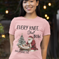 EVERY KNEE SHALL BOW Fitted Christmas T-Shirt (S-2XL):  Women's Bella+Canvas 6004 - FREE SHIPPING