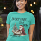 EVERY KNEE SHALL BOW Fitted Christmas T-Shirt (S-2XL):  Women's Bella+Canvas 6004 - FREE SHIPPING