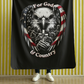 FOR GOD & COUNTRY Light Weight Patriotic Christian Velveteen Plush Blanket (3 sizes available) - FREE SHIPPING