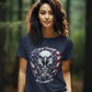 FOR GOD & COUNTRY Semi-Fitted Patriotic Christian T-Shirt (S-3XL):  Women's Gildan 5000L - FREE SHIPPING