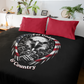 FOR GOD & COUNTRY Light Weight Patriotic Christian Velveteen Plush Blanket (3 sizes available) - FREE SHIPPING