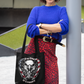 FOR GOD & COUNTRY Patriotic Christian 100% Polyester Tote Bag (3 sizes) - FREE SHIPPING
