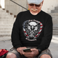 . FOR GOD & COUNTRY Heavy Weight Patriotic Christian Long Sleeve T-Shirt (S-2XL):  Men's Gildan 2400 - FREE SHIPPING