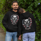 FOR GOD & COUNTRY Heavy Weight Patriotic Christian Hoodie (S-5XL):  Men's & Women's Gildan 18500 - FREE SHIPPING