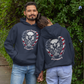 FOR GOD & COUNTRY Heavy Weight Patriotic Christian Hoodie (S-5XL):  Men's & Women's Gildan 18500 - FREE SHIPPING