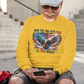 . FREE INDEED Heavy Weight Patriotic Christian Long Sleeve T-Shirt (S-2XL):  Men's Gildan 2400 - FREE SHIPPING