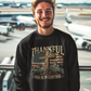 GOD IS IN CONTROL Heavy Weight Patriotic Christian Sweatshirt (S-5XL):  Men's Gildan 18000 - FREE SHIPPING