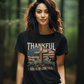 GOD IS IN CONTROL Semi-Fitted Patriotic Christian T-Shirt (S-3XL):  Women's Gildan 5000L - FREE SHIPPING