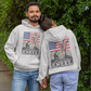 JUST KNEEL Heavy Weight Patriotic Christian Hoodie (S-5XL):  Men's & Women's Gildan 18500 - FREE SHIPPING