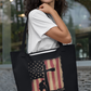 JUST KNEEL Patriotic Christian 100% Polyester Tote Bag (3 sizes) - FREE SHIPPING