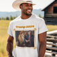 TRUMP 2024 Patriotic T-Shirt (S-5XL):  Men's Medium Weight Gildan 5000 - FREE SHIPPING