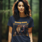 TRUMP 2024 Semi-Fitted Patriotic T-Shirt (S-3XL):  Women's Gildan 5000L