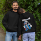 LIBERAL BRAIN DAMAGE Heavy Weight Patriotic Biker Hoodie (S-5XL):  Men's & Women's Gildan 18500 - FREE SHIPPING