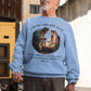 LIGHT OF THE WORLD Heavy Weight Christmas Sweatshirt (S-5XL):  Men's Gildan 18000 - FREE SHIPPING