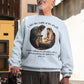 LIGHT OF THE WORLD Heavy Weight Christmas Sweatshirt (S-5XL):  Men's Gildan 18000 - FREE SHIPPING