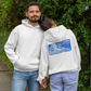 THE LION & THE LAMB Heavy Weight Patriotic Christian Hoodie (S-5XL):  Men's & Women's Gildan 18500 - FREE SHIPPING