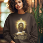 THE LION & THE LAMB Heavy Weight Christian Sweatshirt (S-5XL):  Women's Gildan 18000 - FREE SHIPPING