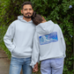 THE LION & THE LAMB Heavy Weight Patriotic Christian Hoodie (S-5XL):  Men's & Women's Gildan 18500 - FREE SHIPPING