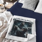 LADY LIBERTY DOWN Light Weight Patriotic Velveteen Plush Blanket (3 sizes available) - FREE SHIPPING