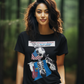LIBERAL BRAIN DAMAGE Semi-Fitted Patriotic Biker T-Shirt (S-3XL):  Women's Gildan 5000L - FREE SHIPPING