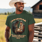 LIGHT OF THE WORLD Christmas T-Shirt (S-5XL):  Men's Medium Weight Gildan 5000 - FREE SHIPPING