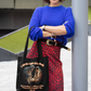 LIGHT OF THE WORLD 100% Polyester Christmas Tote Bag (3 sizes) - FREE SHIPPING