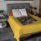 THE LION OF JUDAH Light Weight Christian Velveteen Plush Blanket (3 sizes available) - FREE SHIPPING