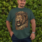 . THE LION OF JUDAH Plus Size Heavy Weight Christian T-Shirt (S-5XL):  Men's Hanes Beefy-T®