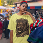 . THE LION OF JUDAH Plus Size Heavy Weight Christian T-Shirt (S-5XL):  Women's Hanes Beefy-T®