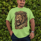. THE LION OF JUDAH Plus Size Heavy Weight Christian T-Shirt (S-5XL):  Men's Hanes Beefy-T®