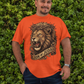 . THE LION OF JUDAH Plus Size Heavy Weight Christian T-Shirt (S-5XL):  Men's Hanes Beefy-T®