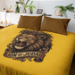 THE LION OF JUDAH Light Weight Christian Velveteen Plush Blanket (3 sizes available) - FREE SHIPPING