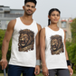 THE LION OF JUDAH Medium Weight Christian Tank Top (S-2XL):  Men's & Women's 5200 - FREE SHIPPING